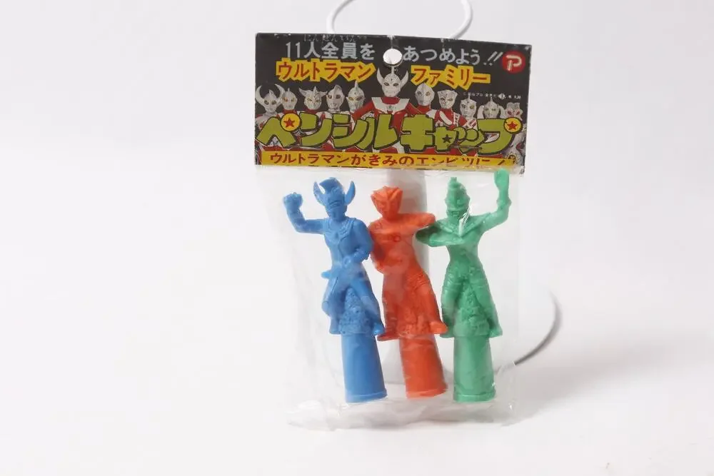 Japan Tsuburaya Ultraman Pencil Topper Set Sci-Fi ~ 260730-WH 511